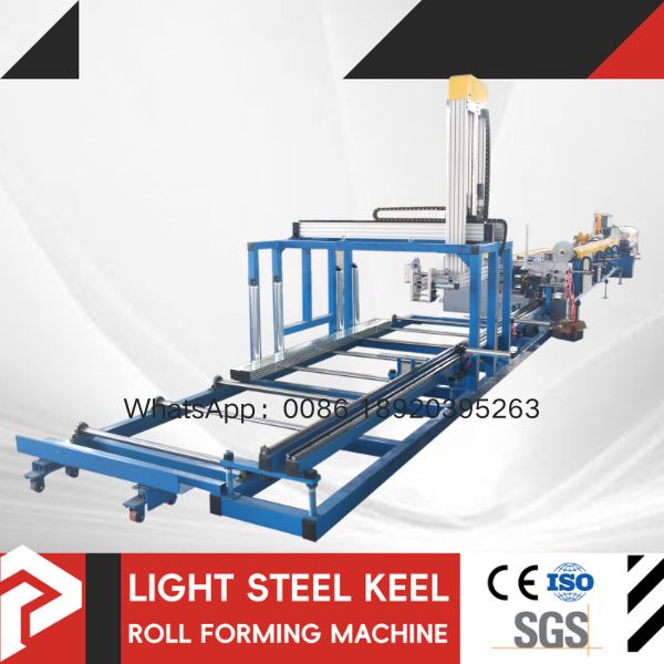 Light keel roll forming machine production line