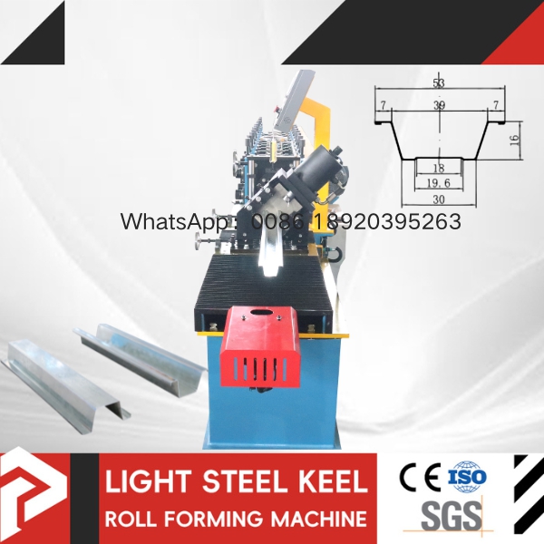 Omega profile forming machine