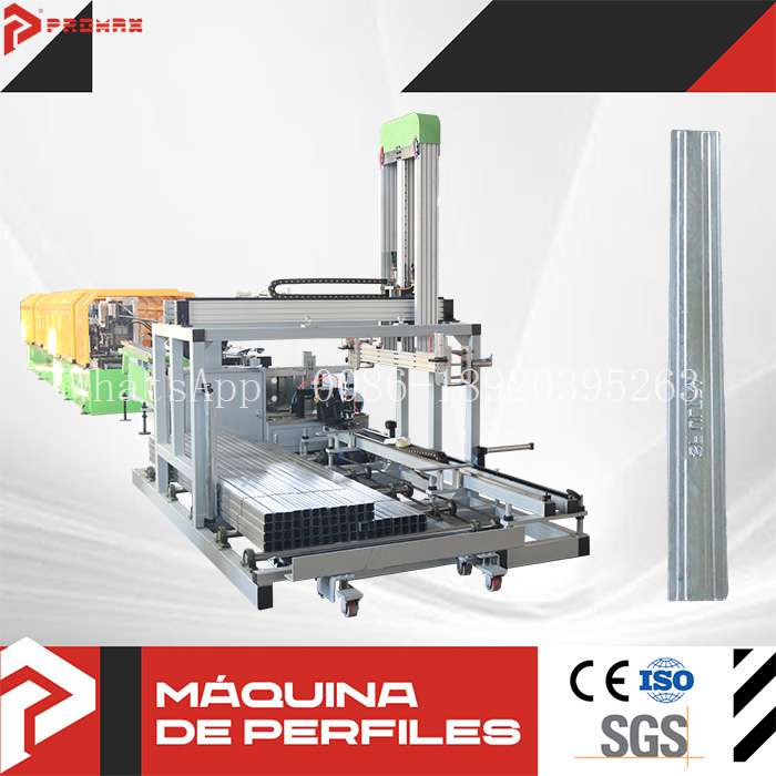 Máquina perfiladora de espárragos y rieles