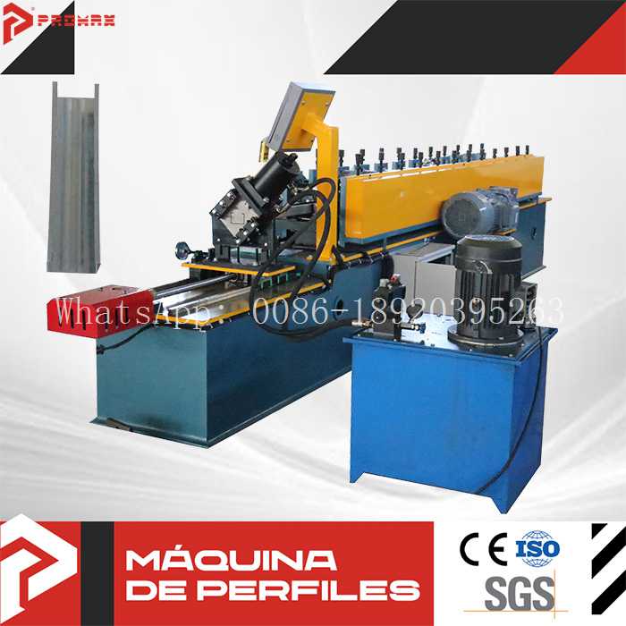Máquina para fabricar perfiles galvanizados