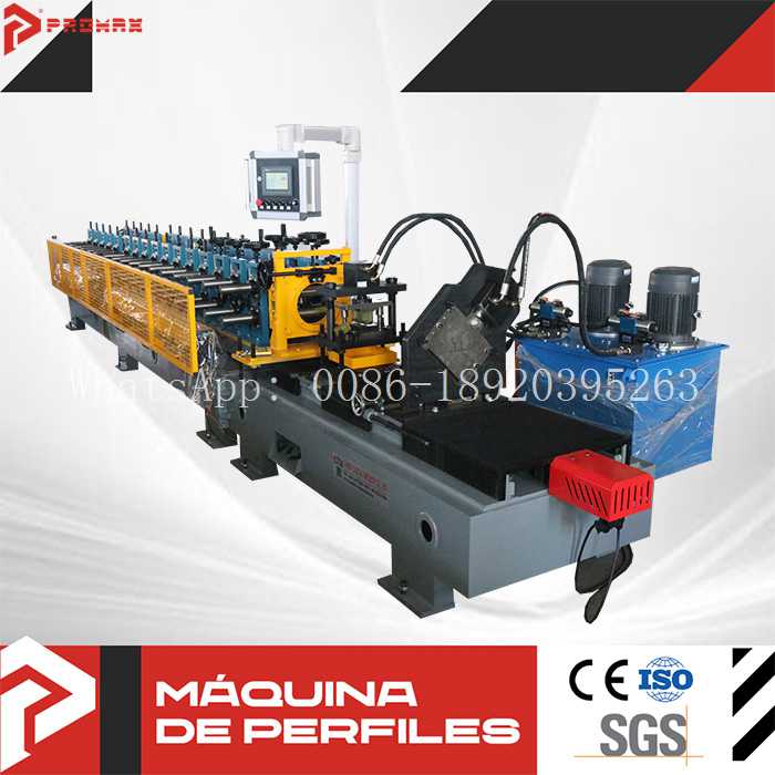 Máquina formadora de quilla ligera y perfil de acero de canal U