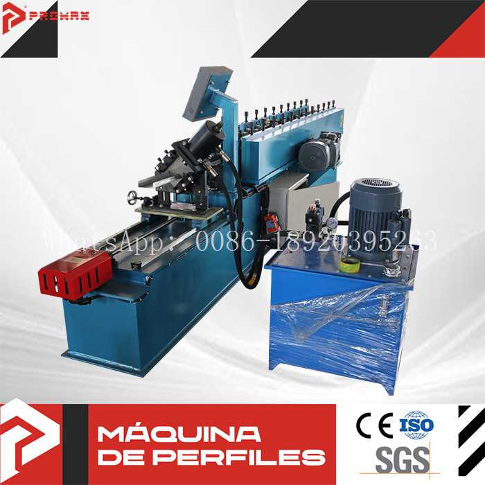 máquina para fabricar perfiles galvanizados
