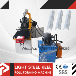 Full automatic angle iron roll forming machine