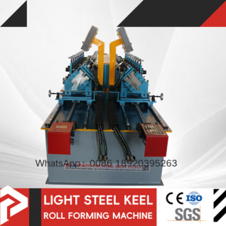 Two model in one track roll forming machine