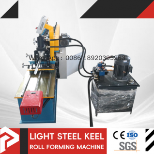 Angle roll forming machine