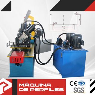 Metal stud roll forming machine