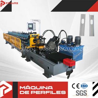 Máquina perfiladora de espárragos y rieles